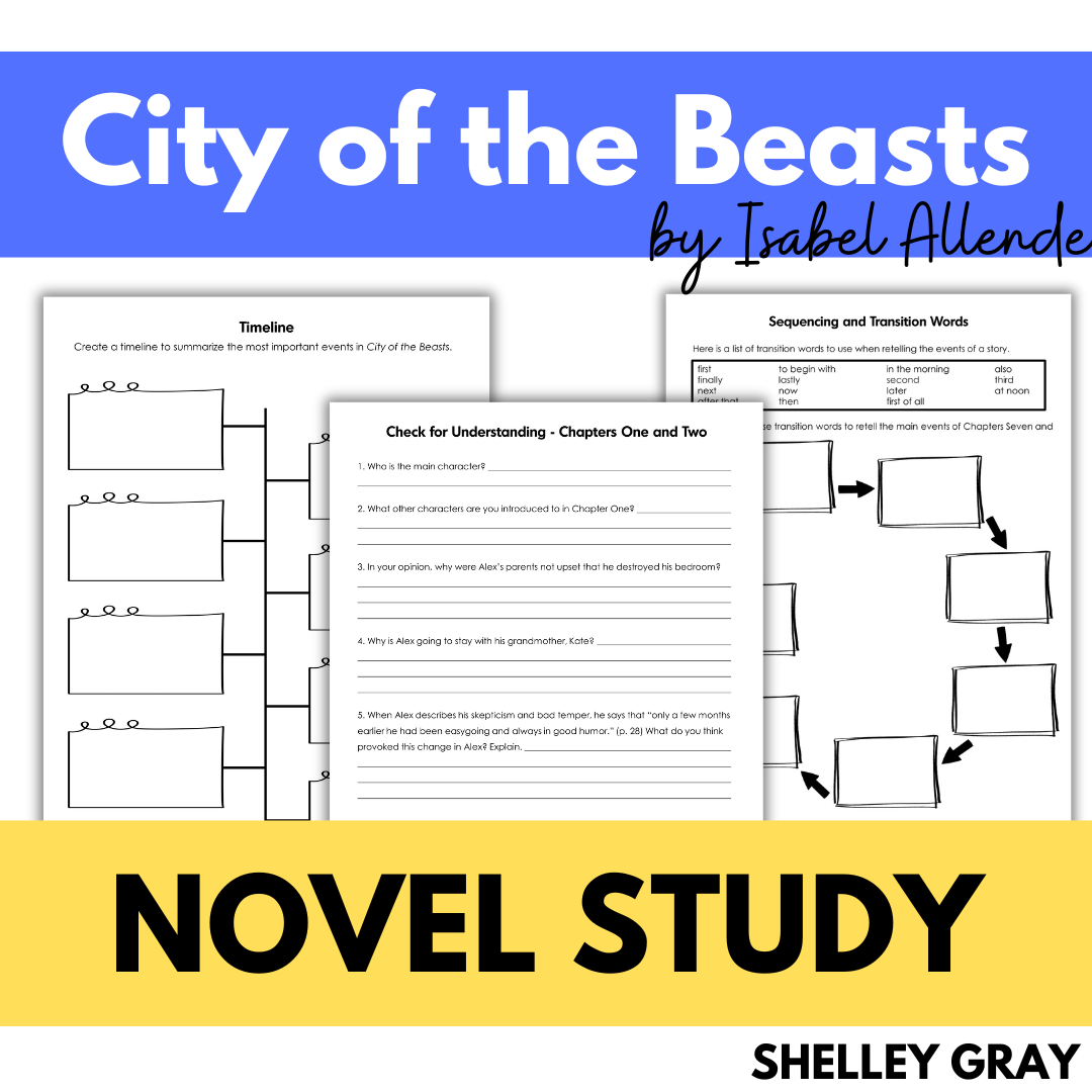 City of the Beasts Novel Study