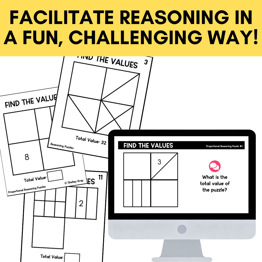 Math Reasoning Puzzles to 100 Bundle | Problem Solving & Critical Thinking