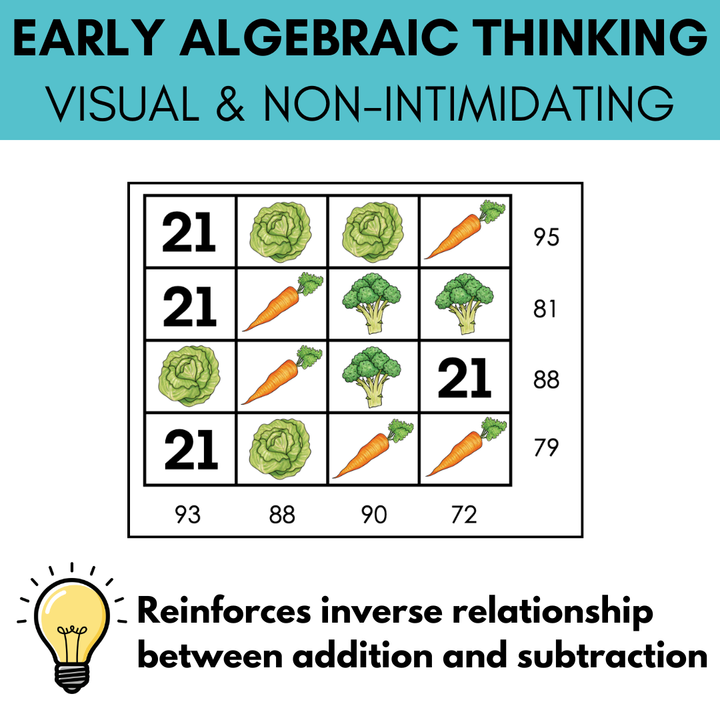 Addition & Subtraction Problem Solving to 100 Logic Puzzles | Critical Thinking
