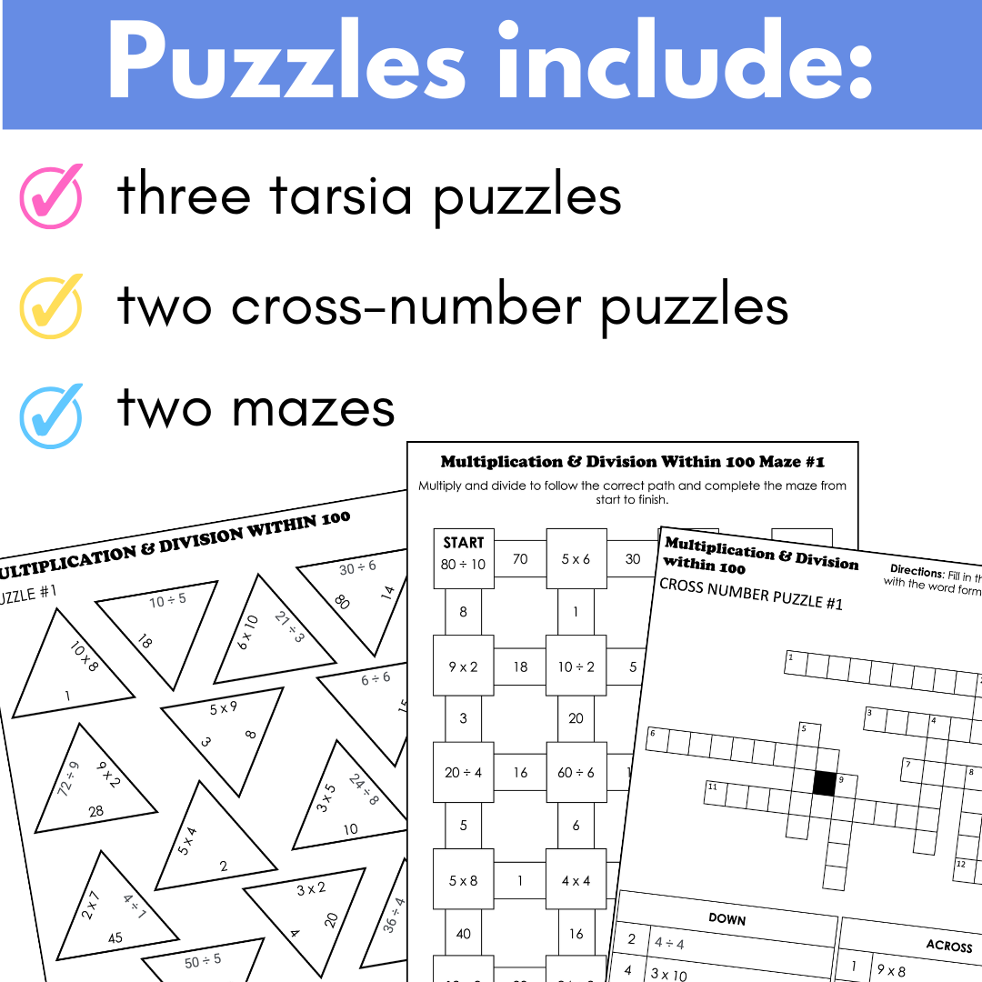 multiplication-division-basic-facts-math-puzzles-tarsia-cross-numbe-shelley-gray-teaching for Free Math Puzzles Worksheets Printables Multiplication & Division Basic Facts Math Puzzles (Tarsia Cross-Numbe – Shelley Gray Teaching for Free Math Puzzles Worksheets Printables