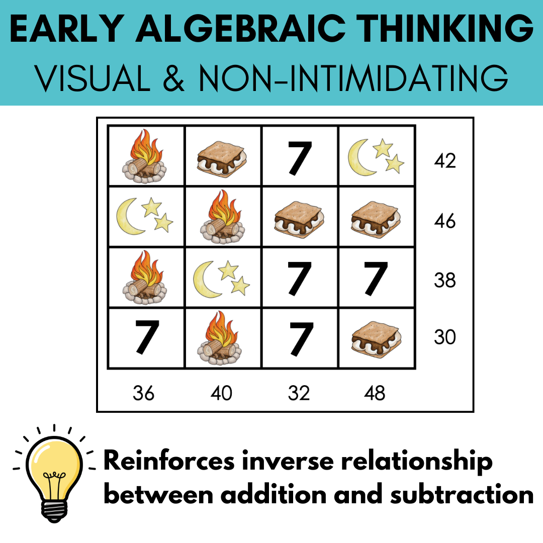 Addition & Subtraction Problem Solving to 50 Logic Puzzles | Critical Thinking