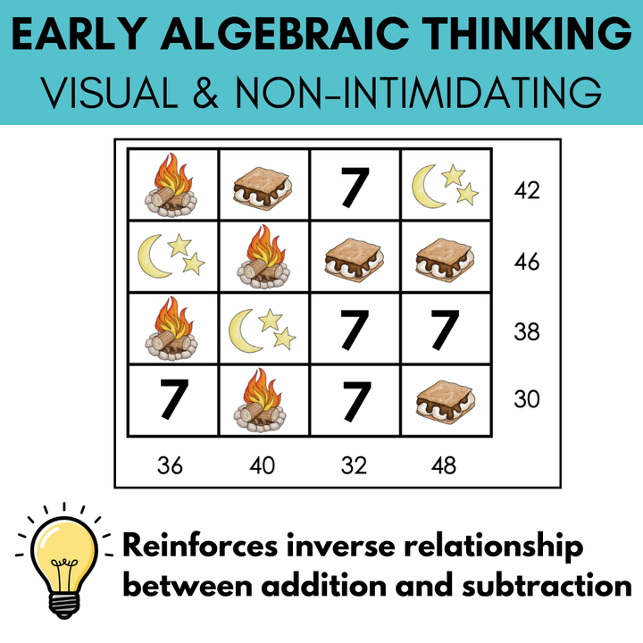 Addition & Subtraction Problem Solving to 50 Logic Puzzles | Critical Thinking