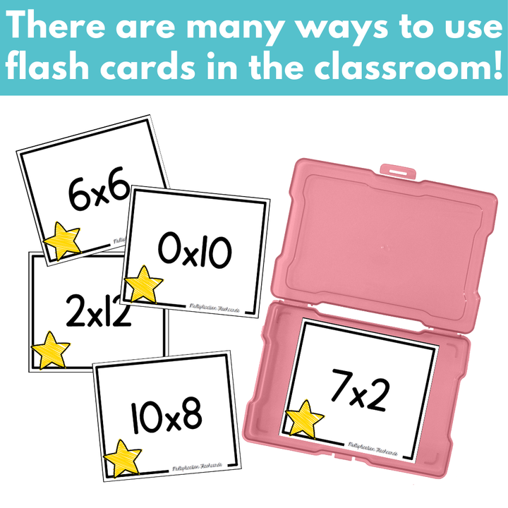 Basic Multiplication Facts Flashcards