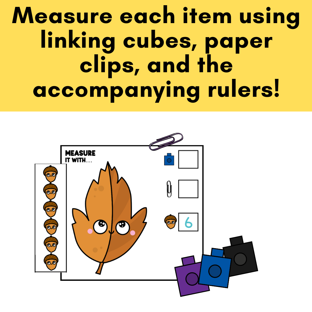 Fall Measurement Centers | Non-Standard Measurement for K–2