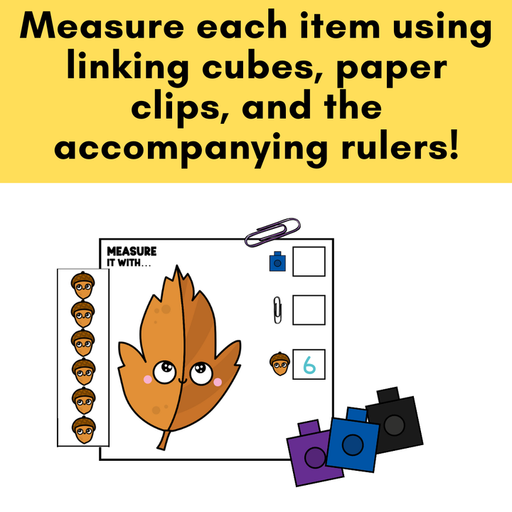 Fall Measurement Centers | Non-Standard Measurement for K–2