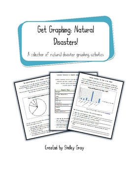 Main image for Graphing Activities - Natural Disasters Theme
