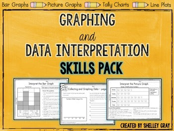 Main image for Graphing and Data Activities for Interpreting Graphs 3rd and 4th Grade