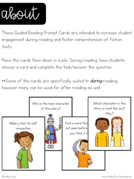 Image of Guided Reading Prompt Cards