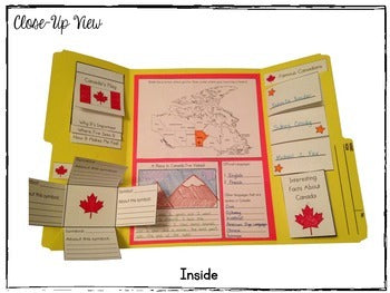 Image of Canada Activities Lapbook