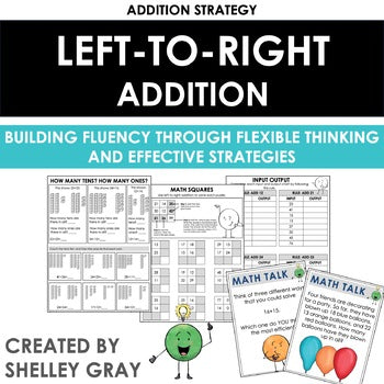 Main image for Left to Right Addition Strategy - Mental Math Strategies