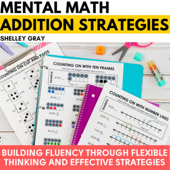 Main image for Mental Math Addition Strategies for Fact Fluency Bundle