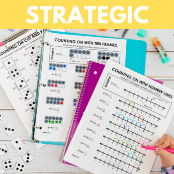 Image of Mental Math Addition Strategies for Fact Fluency Bundle