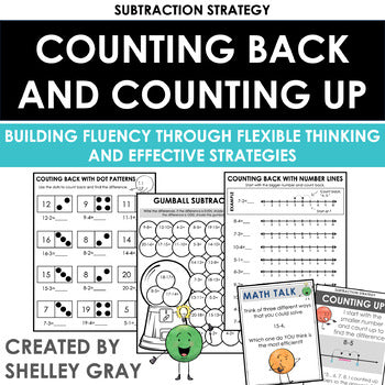 Main image for Counting Back and Counting Up Subtraction Strategy - Mental Math Strategies