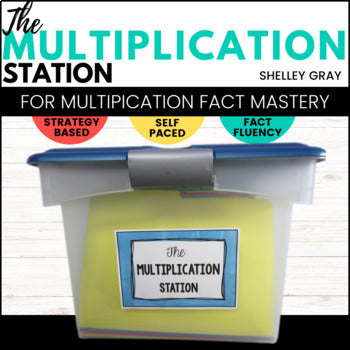 Main image for Multiplication Station for Basic Multiplication Facts Times Table Practice