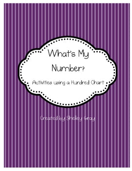 Main image for Hundred Chart Activities - What's My Number?