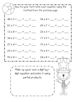 Image of Partial Products Multiplication Strategy