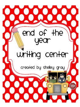 Main image for End of the Year Writing Center