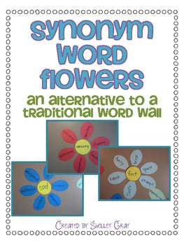 Main image for Word Wall Alternative - Synonym Word Flowers