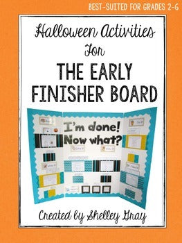 Main image for Halloween Activities {for the Early Finisher Board™}