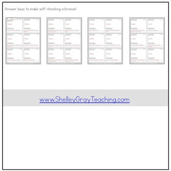 Image of Multiplication or Division Problem Solving Task Cards - Basic Facts