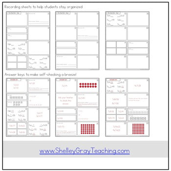 Image of Multiplication Task Cards - x7 Multiplication Facts