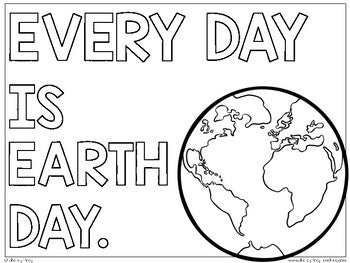 Main image for Earth Day Poster and Writing Activity | Every Day is Earth Day