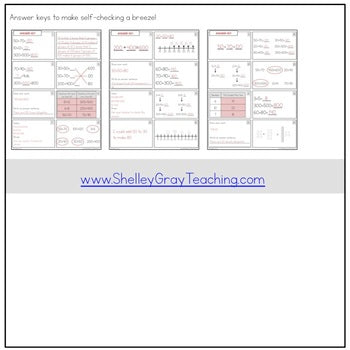 Image of Addition Strategy Task Cards: Doubles Plus Two and Extensions (Third Grade)
