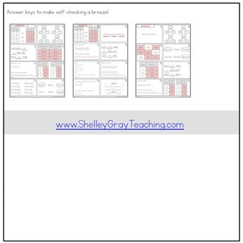 Image of Addition Strategy Task Cards: Plus 100 - Sums to 1000 (Third Grade)
