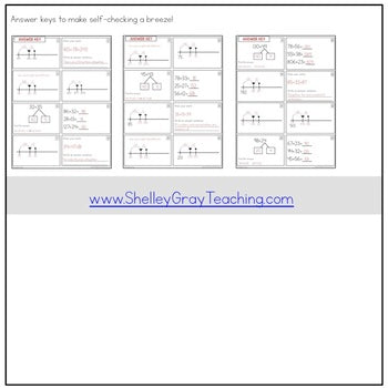 Image of Addition Strategy Task Cards: Breaking Up the Second Number (Third Grade)