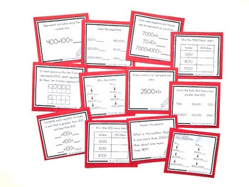 Addition Strategy Task Cards: Plus One and Extensions (Fourth Grade ...