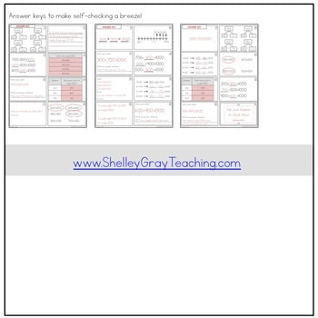 Image of Addition Strategy Task Cards: Making 1000