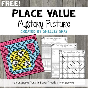 Main image for FREE Place Value Mystery Picture: Tens and Ones Place Value Practice