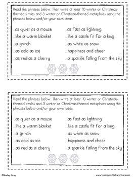 Image of Christmas Activities {for the Early Finisher Board™}