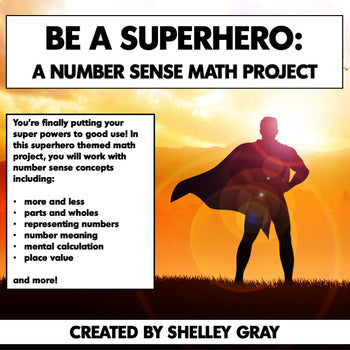 Main image for Number Sense Math Project - Real World Math With Place Value, Parts and Wholes