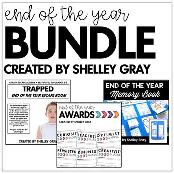 Main image for End of the Year Bundle - Escape Room, Memory Book, End of the Year Awards