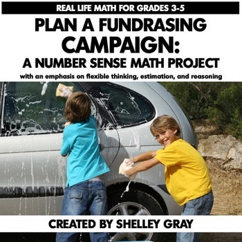 Main image for Number Sense Math Project - Plan a Fundraising Campaign 