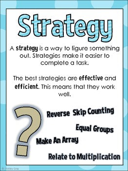 Image of Division Strategies Activities for Basic Division Facts