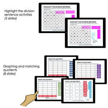 Image of Division Facts - Fun Digital Practice and Reinforcement for Fact Fluency 