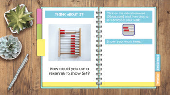 Image of DIGITAL Notebook Templates: Succulent Theme | Personal/Classroom Use