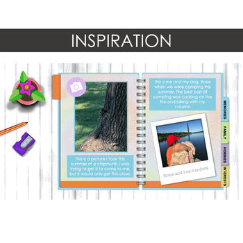 Image of DIGITAL Notebook Templates: Tie Dye Theme | Personal/Classroom Use