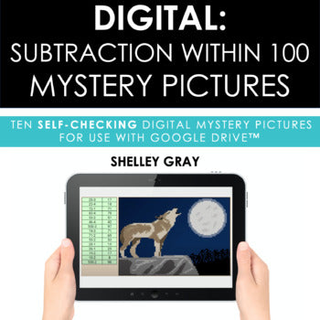 Main image for Subtraction Within 100 DIGITAL Mystery Pictures