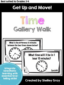 Main image for Telling Time Around the Room Gallery Walk