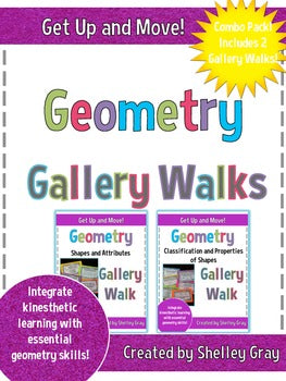 Main image for Geometry Around the Room Gallery Walk Bundle