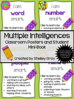 Main image for Multiple Intelligences - Classroom Posters and Mini-Book