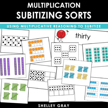 Main image for Multiplication Subitizing Sorts - Visual Representations and Equal Groups