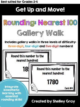 Main image for Rounding to the Nearest 100 Around the Room Gallery Walk