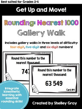Main image for Rounding to the Nearest 1,000 Around the Room Gallery Walk