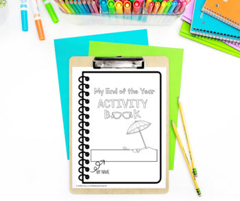 Image of End of the Year Activity Book - Math and ELA Last Week of School Activities