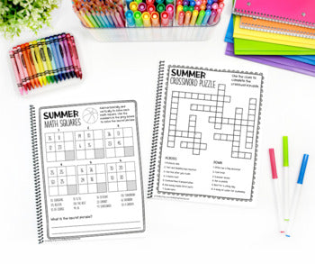 Image of End of the Year Activity Book - Math and ELA Last Week of School Activities