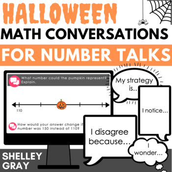 Main image for FREE Halloween Number Talks for Use With Grades 2-5, Digital